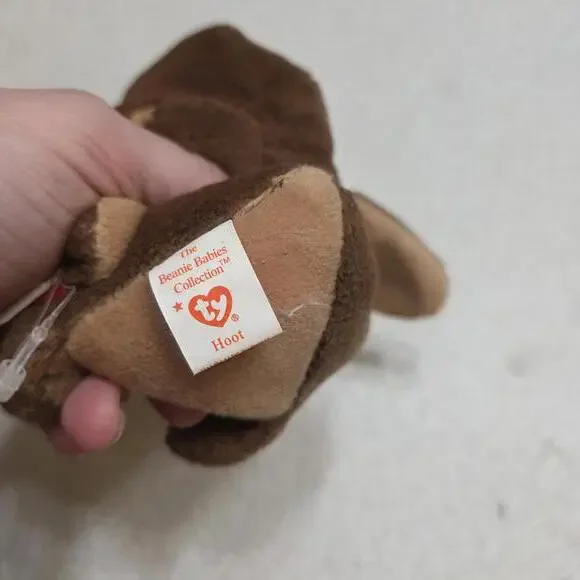 Ty Beanie Baby Hoot Owl - Picture 6 of 7